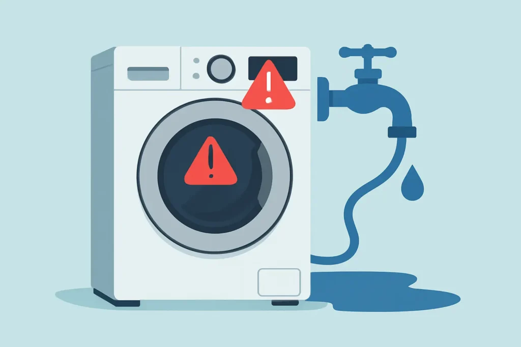 Error IE en lavadora LG: entrada de agua