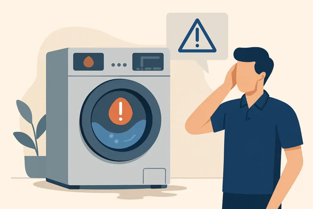 Error OE en lavadora LG: causas y solución