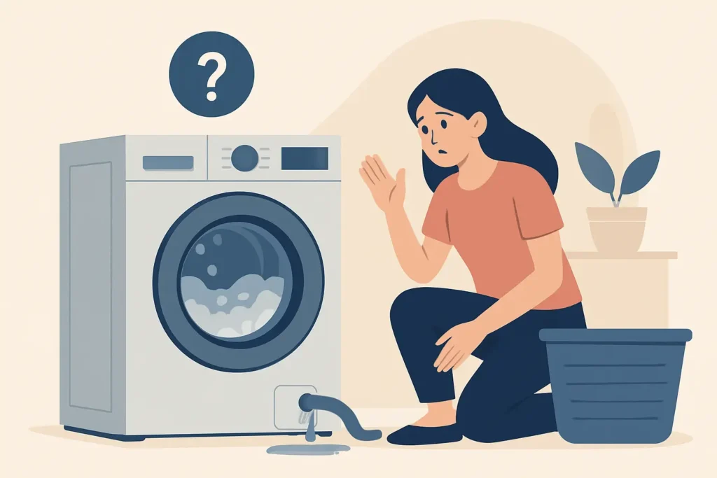 Lavadora LG no desagua: qué hacer paso a paso