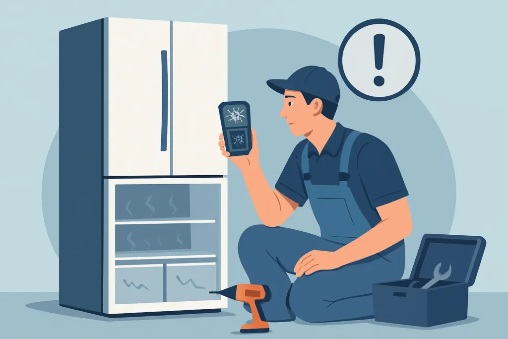 Nevera LG no enfría: causas y reparación real