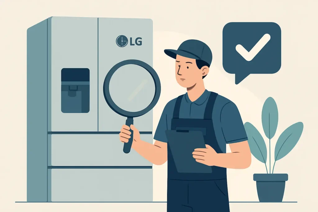 Servicio LG para neveras: qué esperar y qué exigir