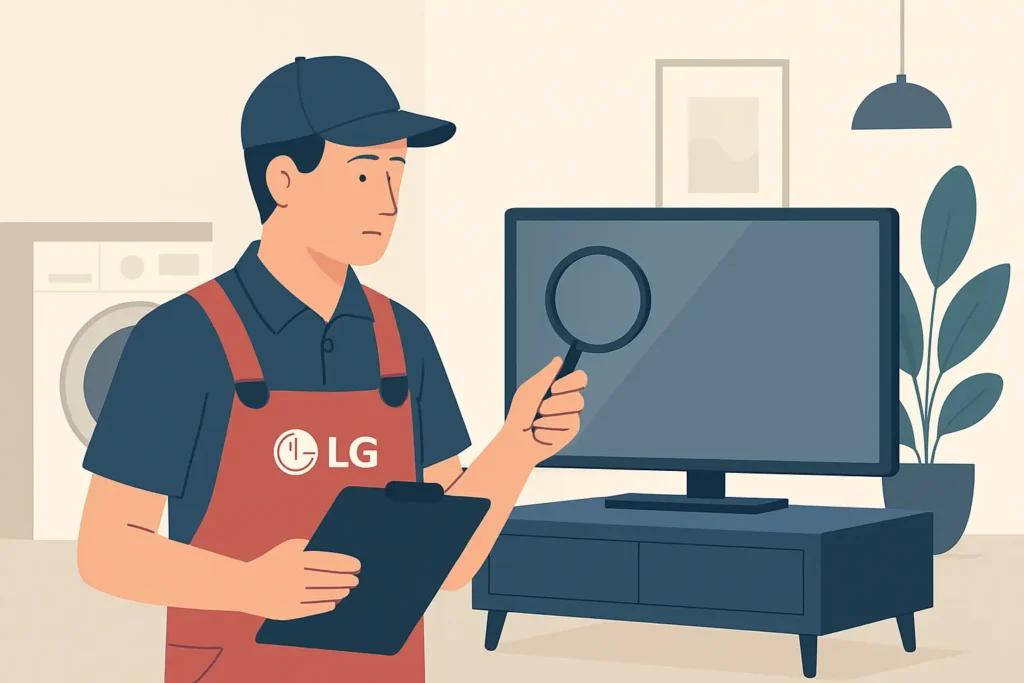 Servicio técnico LG a domicilio: sin adivinar