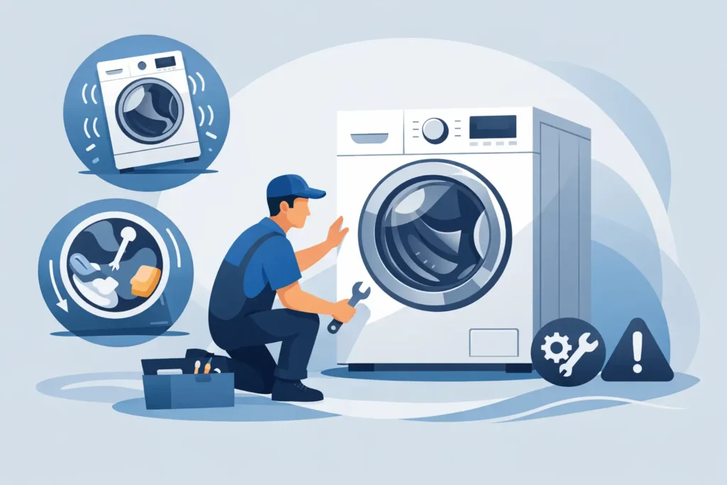 Cómo corregir vibración y desbalance LG