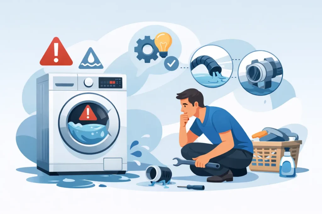 Error OE en lavadora LG: solución real