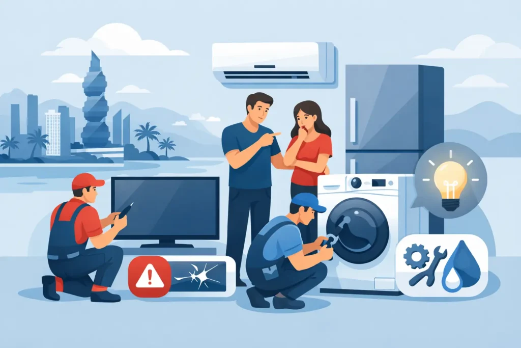 LG Panamá: fallas comunes y solución real