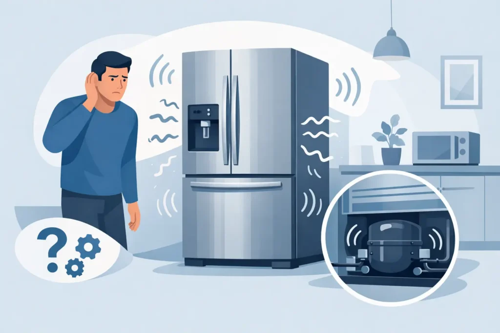 Por qué mi nevera LG hace ruido